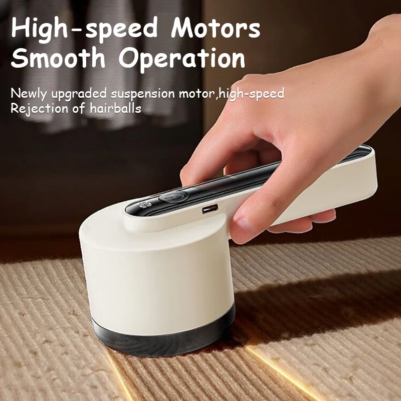 Xiaomi Mijia Portable Lint Remover Electric Hairball Trimmer Smart LED Digital Display Fabric Shaver USB Charging Fast Household