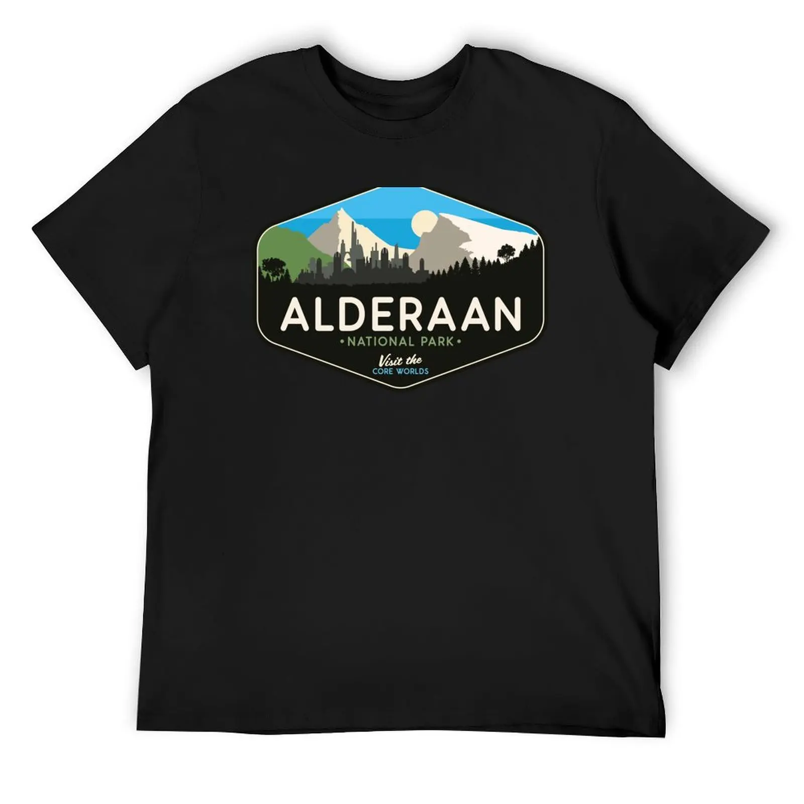 

Alderaan National Park: Visit the Core Worlds T-Shirt funny gifts anime clothes for a boy tee shirts for men