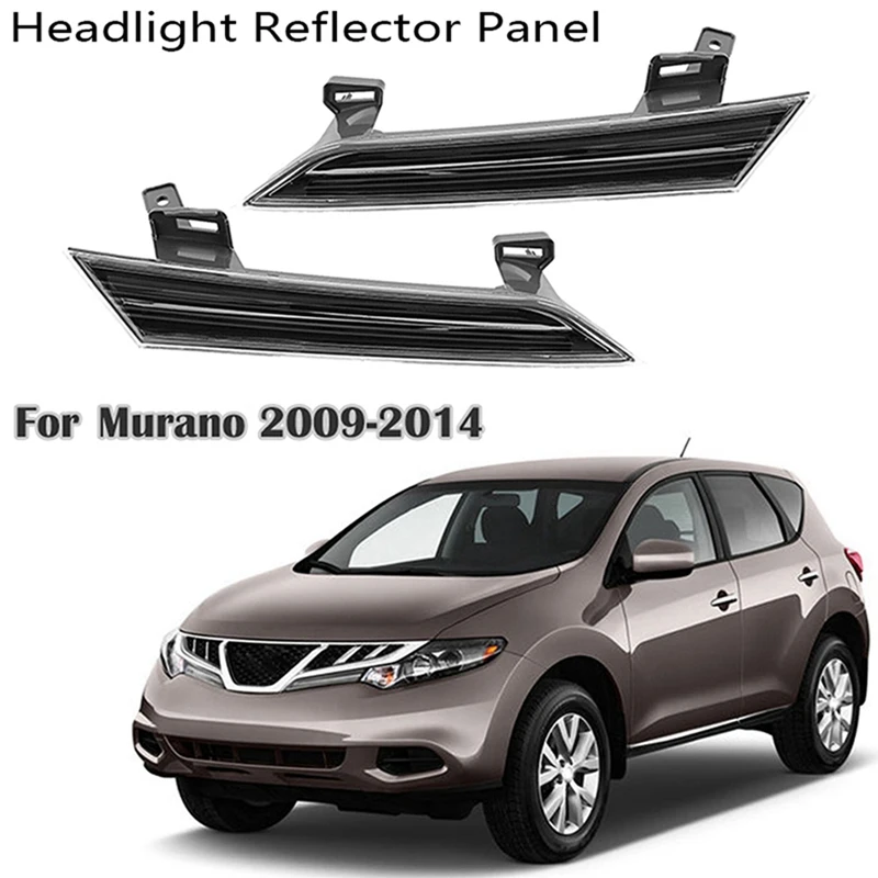 

1 пара боковых отражателей фар 26013-1AA0B 26063-1AA0A для Nissan Murano 2009-2014 Автомобильный внешний отражатель