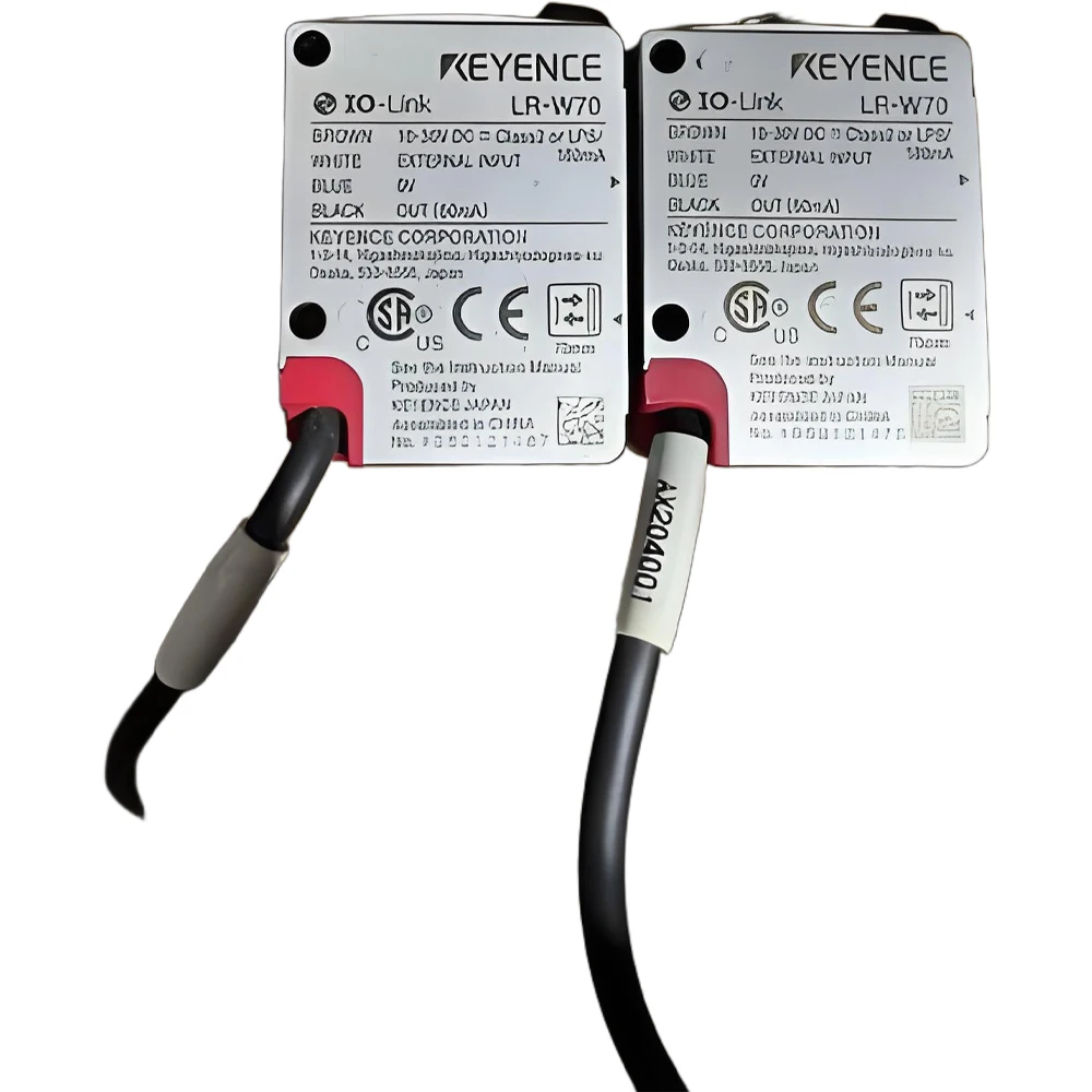 

Keyence LR-W70 Регулируемый точечный NPN Smart Industrial 3 метра Цифровой луч Cmos Оптическая переработка Пластиковый лазерный датчик