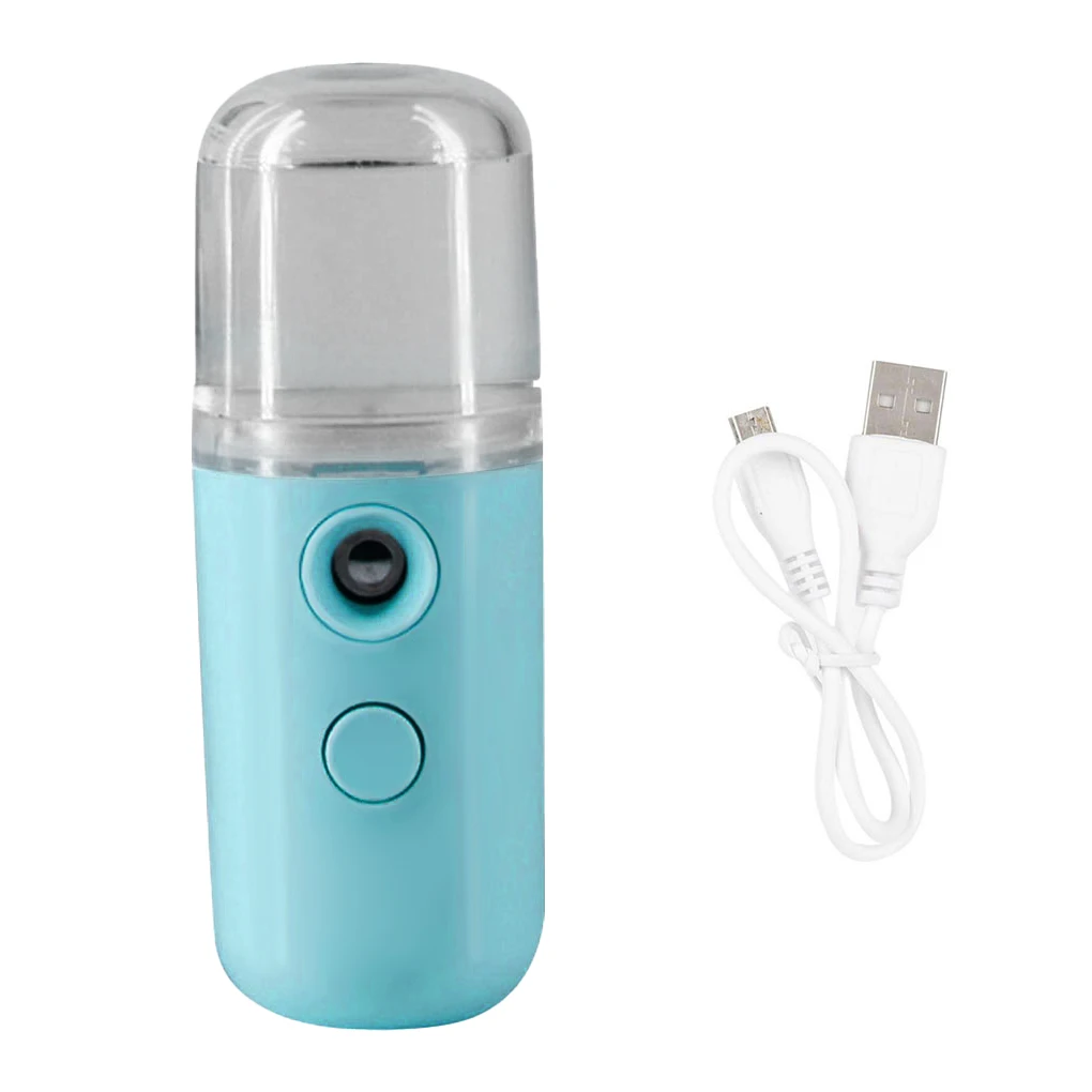 30ml Portable Face Moisturizing Sprayer USB Rechargeable Air Humidifier Handheld Water Atomizer Skin Beauty Moisturiser Tool