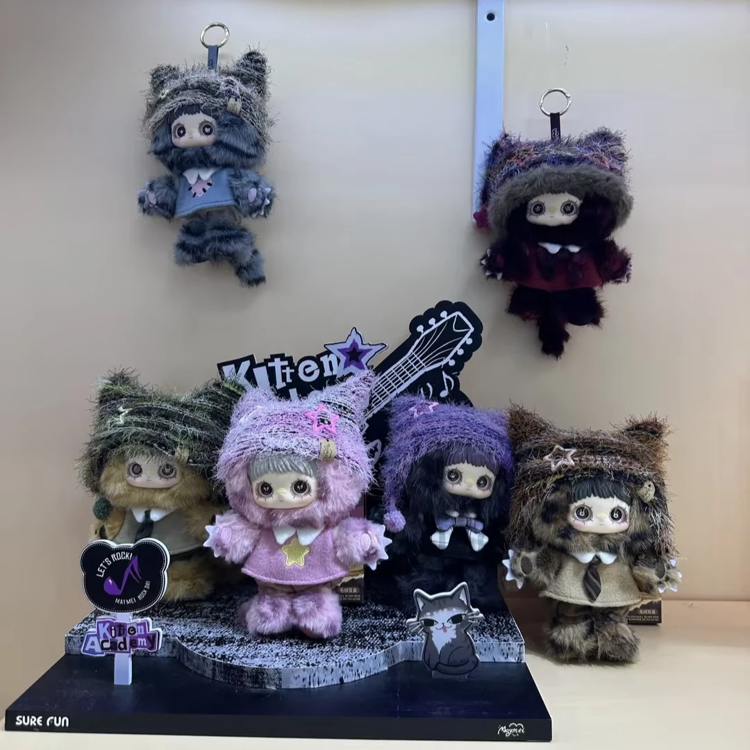 

Серия MayMei Kitten Academy: Сюрприз-бокс с аниме-куклой MayMei, коллекционная трендовая игрушка, брелок-подвеска, подарок для девочки