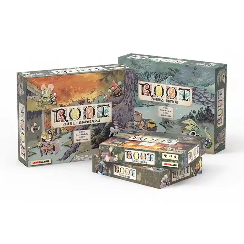 ألعاب Leder Games ألعاب بطاقات الجذر ألعاب لوح توسيع Riverfolk ألعاب التنمية الفكرية ألعاب الحفلات العائلية بين الوالدين والطفل #1