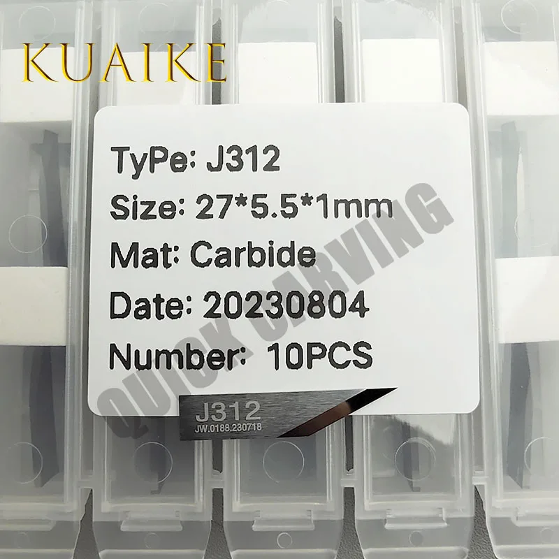 Imagem -04 - Jwei Vibration Cutter Knife Leather Cutting Machine Oscilante Blade J312 10 Pcs
