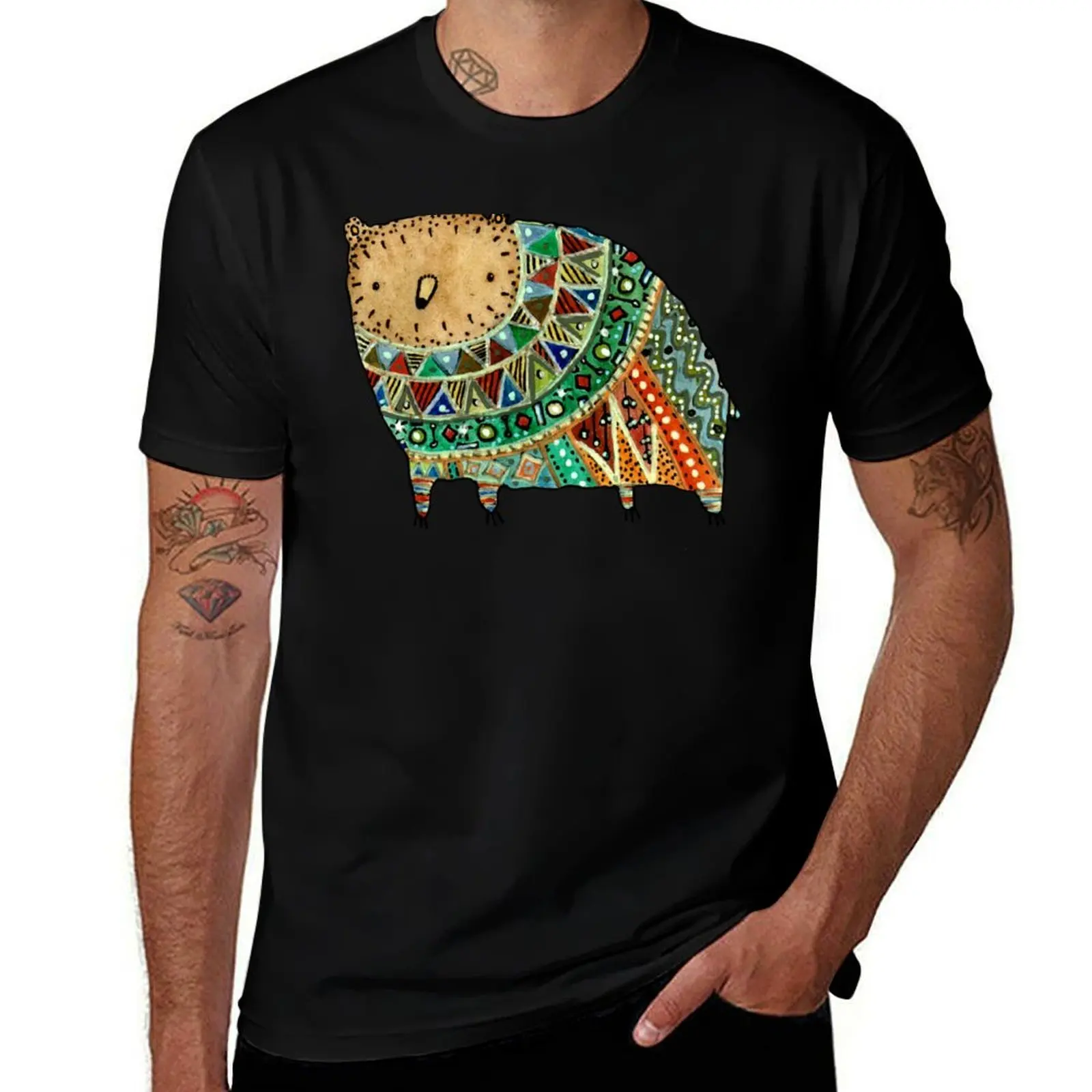

Aztec Bear T-Shirt funny t shirts man anime tshirt t shirts designer T-Shirt