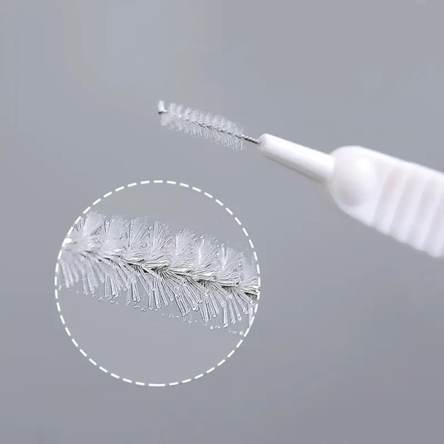 10pcs White Mobile Phone Cleaning Brush