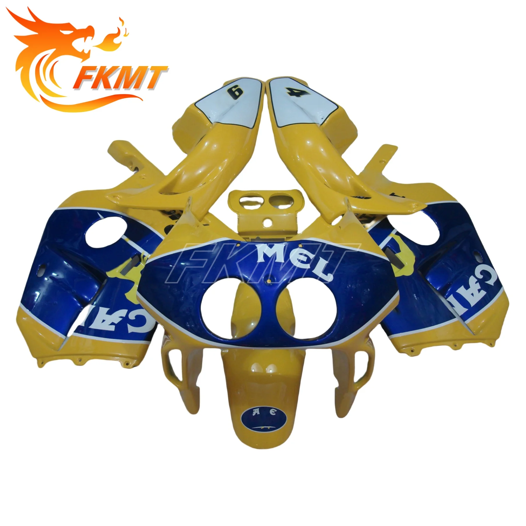 

For Honda CBR250RR CBR 250RR CBR250 RR MC22 1990 1991 - 1999 Cowl Set Body Full Fairing Kit Bodywork Injection Mold Silver Black