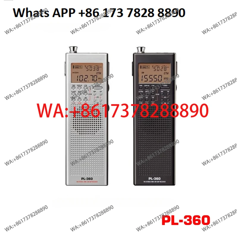 

Radio PL-360 Portable Multi-band Digital Demodulation
