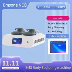 Emsone NEO 15 Tesla 6500W Machine EMS Body Slimming Sculpting Fat Burning Nova Weight Lose RF Electromagnetic Muscle Stimulator