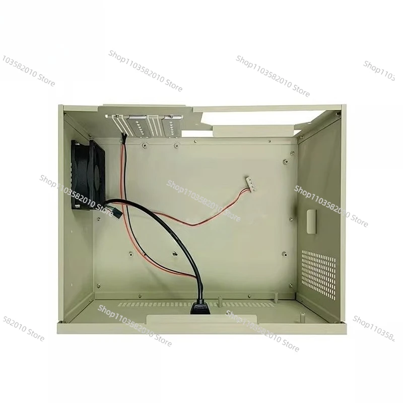 4-Slot wall-mounted industrial computer numerical control equipment 4U industrial control server view 3