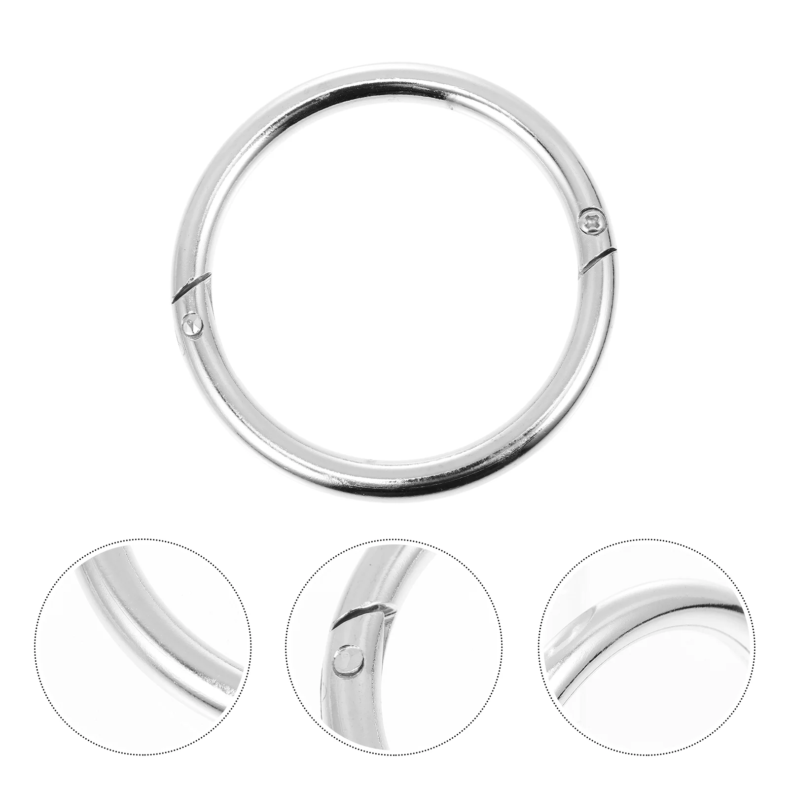 Nose Ring Bull Durable Cattle Hauling Traction Perforation Cow Pliers Livestock Silver