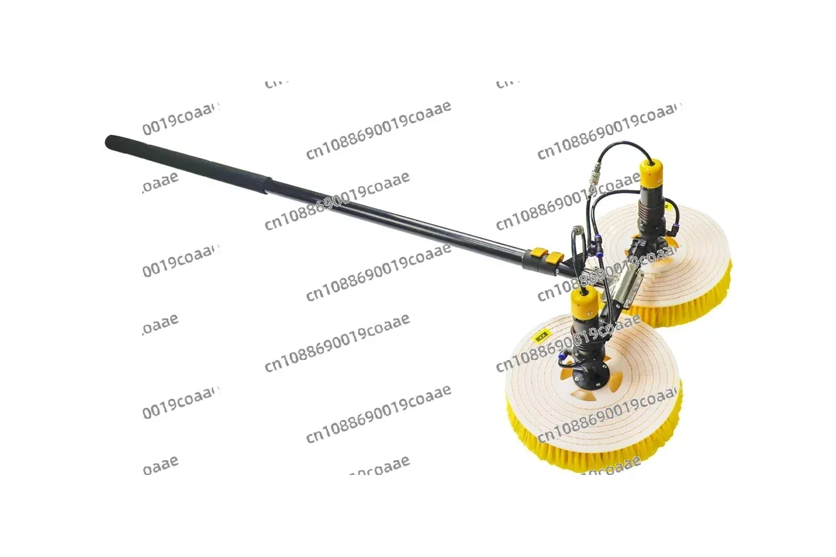 

7.5m Solar Photovoltaic Cleaning Machine Electric Cleaning Brush Window Roof Cleaner Telescopic Pole Tools