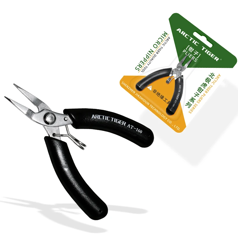 Mini Wire Cutter Diagonal Pliers Small Cutter Electronic Pliers Wires Insulating Rubber Handle Model Hand Tools DIY