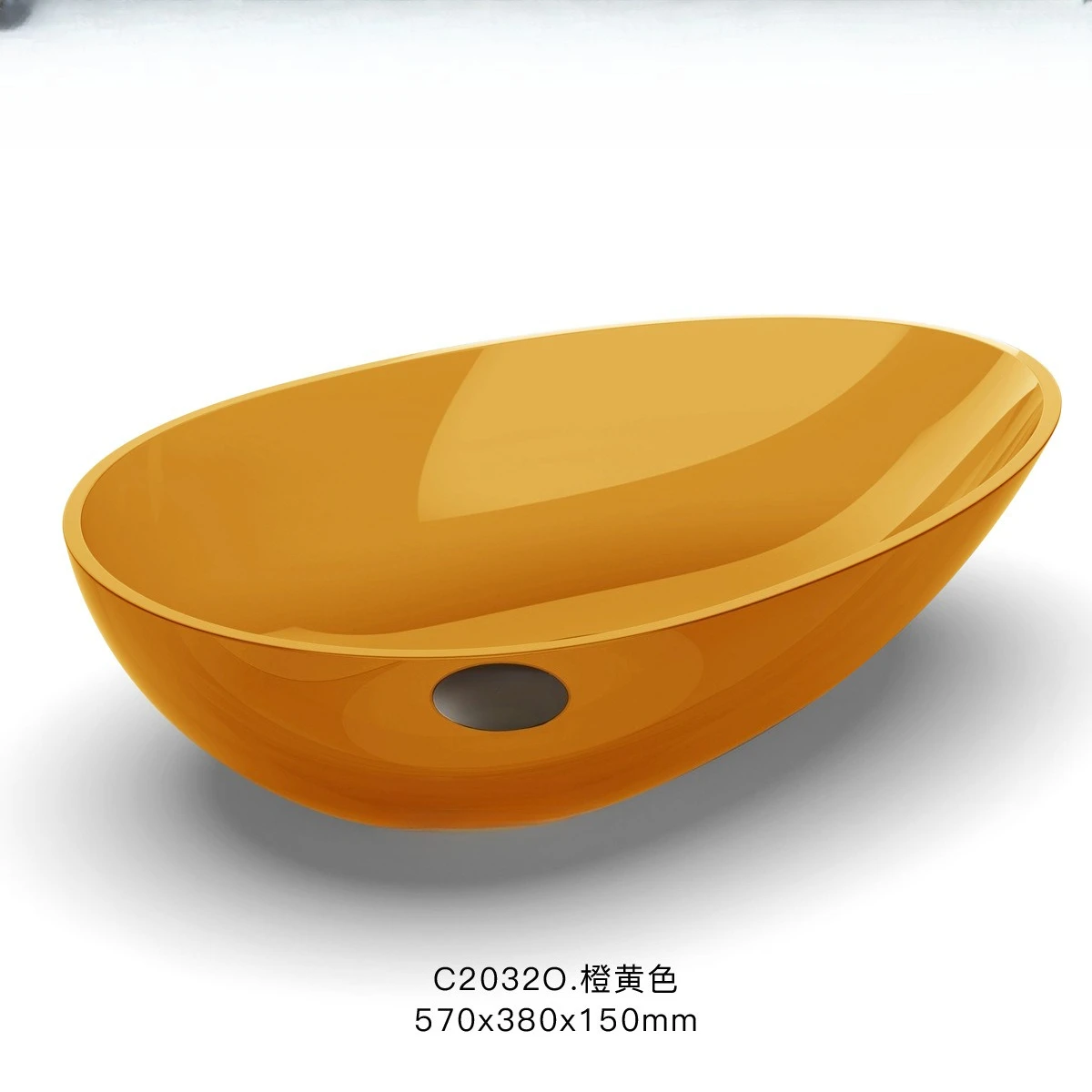 색상 투명 세면대 크리스탈 아트 세면대 B & B 컬러 세면대 가정용 투명 테이블 세면대