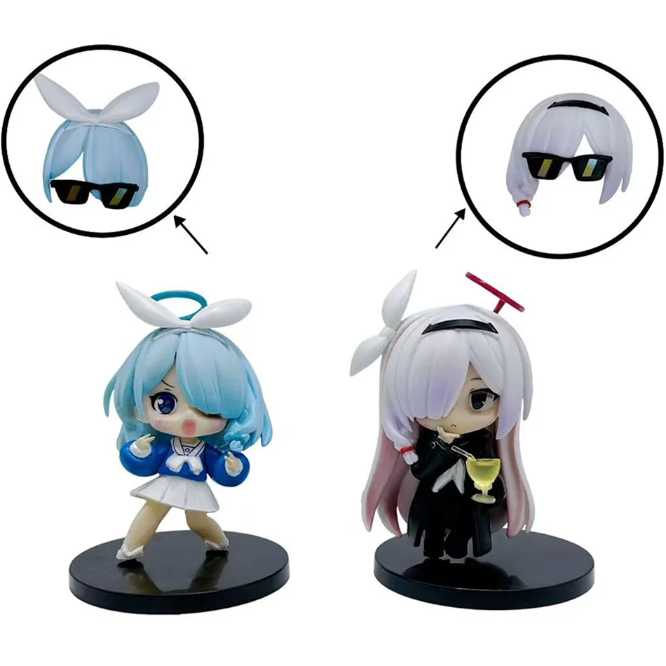 Nouveau bleu chaud archives Plana Arona Figure PVC Anime recueillir personnages d'anime ornements mignon dessin animé Festival cadeau de noël
