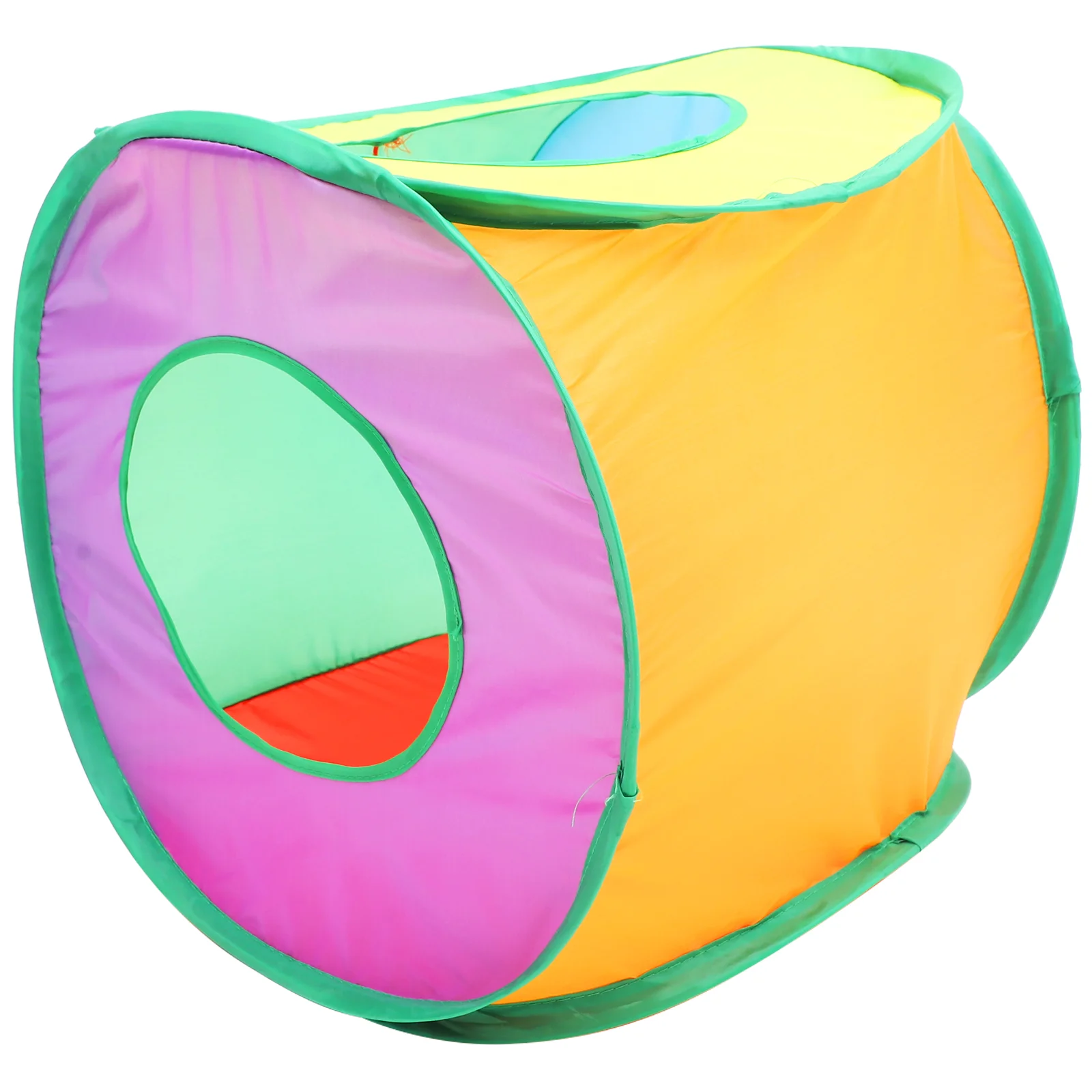 Funny Cat Toy Pop-up Cube House Rabbit Tunnel Toys 190t Polyester Foldable Wear-resistant Hideout