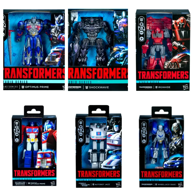 

Hasbro Transformers SS Movie Knight Optimus Prime Dr. Q WFC Tin Shock Wave Sir Модель Collect Boy Toys Рисунок