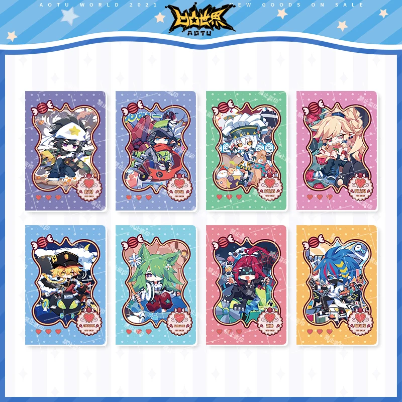 2024 Anime AOTU Amusement Park Series Second Round A5 Horizontal Notebook Notepad Godrose Reid Zuma·M Ray Official Original