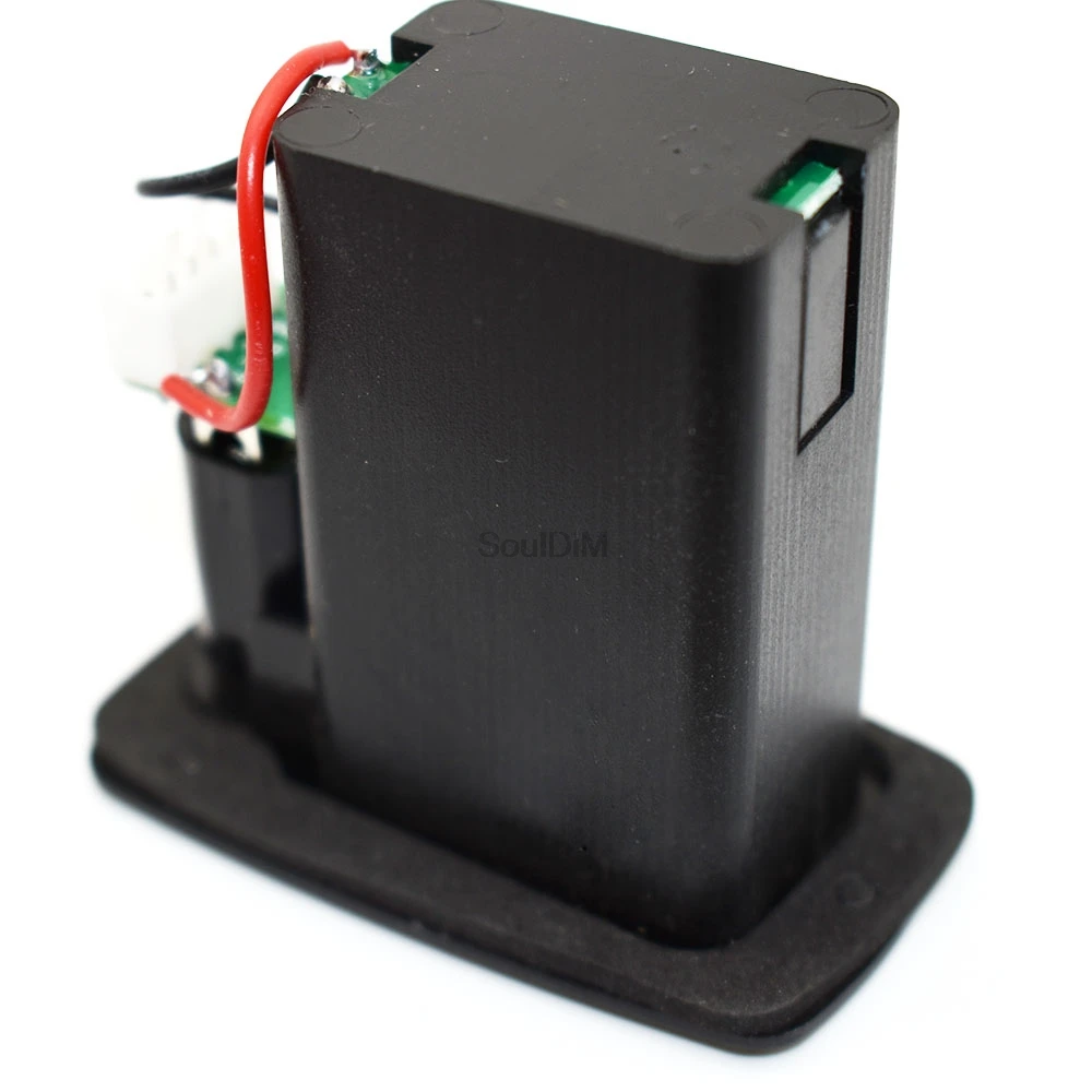 Active Acoustic Guitar Pickup EQ 9V Battery Box Guitarra Violao Preamp 9 Volts Battery Holder Case Cover with 4 Pin Socket