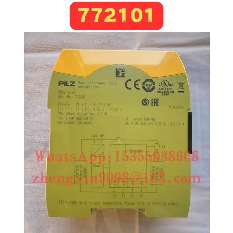 Brand New Original PNOZ m B1 772101 Relay Fast delivery