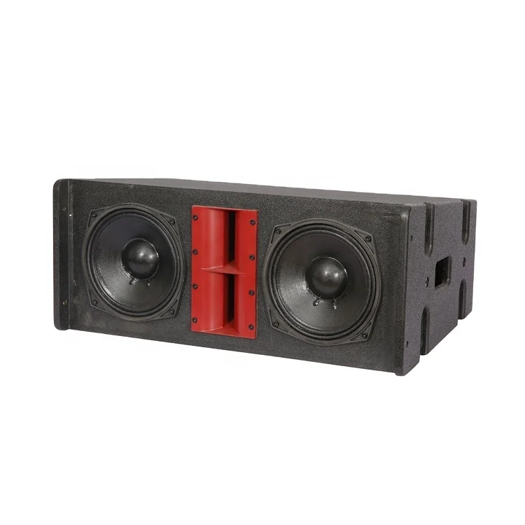 

Wholesale Price Plywood Wooden Box Professional Passive Dual 8 Inch Line Array Speaker