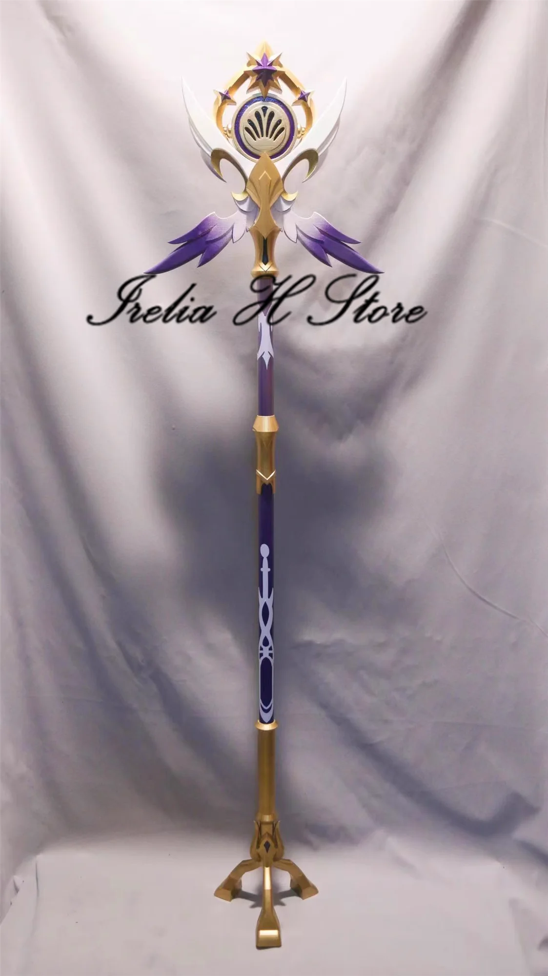 Irelia H Store Robin from Honkai: Star Rail Robin Weapon staff wand Cosplay Props 3Dprinting version