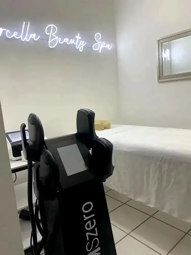 

EMS Body Sculpt Machine RF Sculpting Muscle Stimulation Burning Fat 6500W Slimming Weight Loss Equipment MYOslim HI-EMT EMSzero