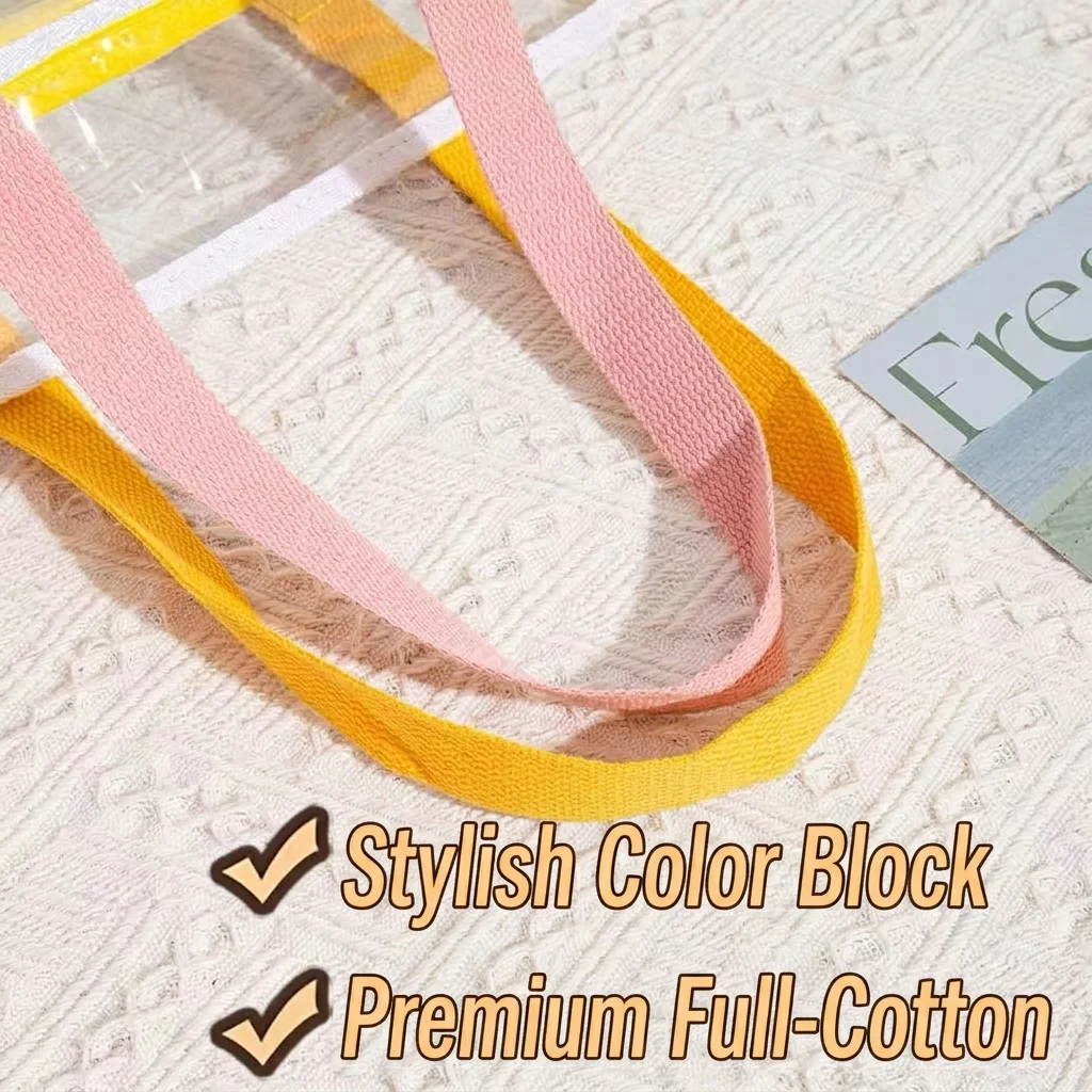 

Kids Swimming Bag Transparent Waterproof Beach Tote Transparent Shoulder Bag Waterproof Large Capacity Travel Bag For Home