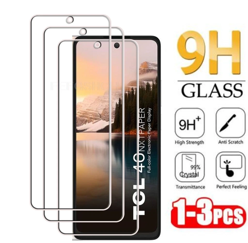 Tempered Glass For TCL 40 NxtPaper 4G 5G 40 SE 40 X XE XL 406s 406 30 E LE V 303 304 305 305i 306  Screen Protector Cover Film