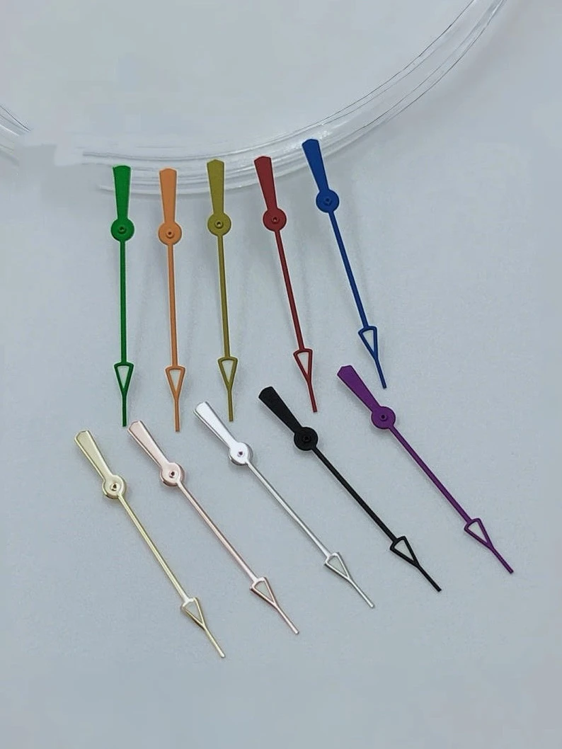 12.5MM Watch with single second hand and multi-color luminous hands suitable for NH35 NH36 7S26 7S36 4R35 4R36 movement