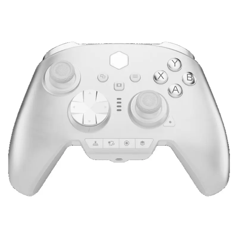 

ABMF-для коммутатора, совместимый с ПК, игровой контроллер Rainbow3, беспроводной Bluetooth-геймпад с сроком службы батареи 1000 мАч, аудиоинтерфейс 3,5 мм