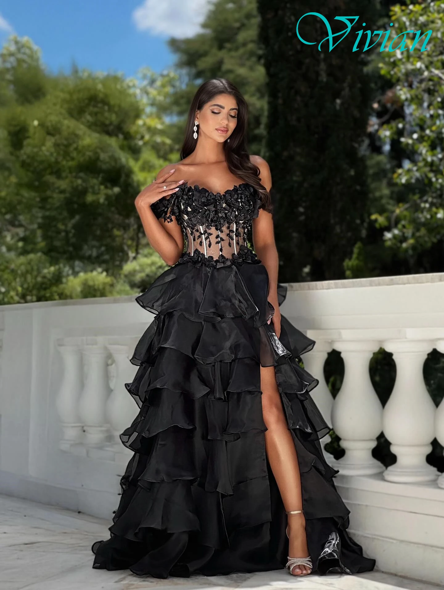 

Customized A-Line Boat Neck Cap Sleeve Elegant Formal Evening Dress Delicate Bespoke Occasion Gowns High Quality Prom Dress