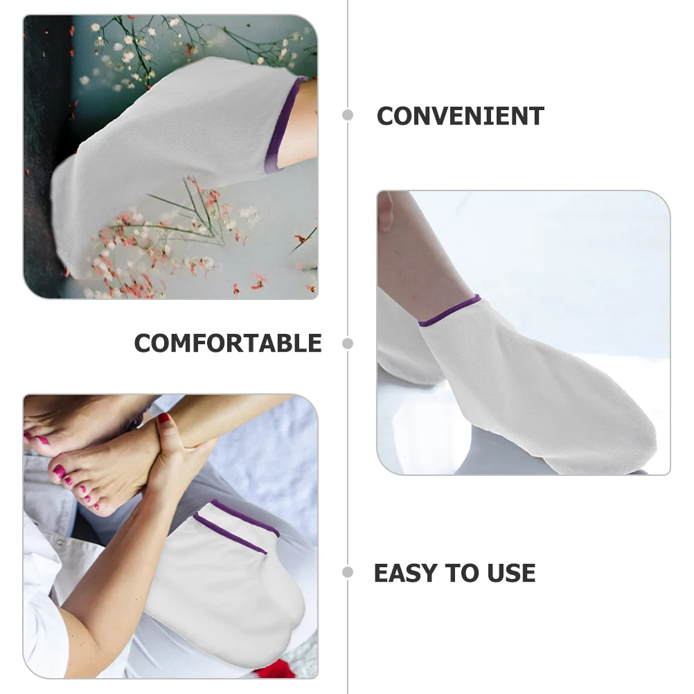 Foot Wax Film Care Bag Cover Hand Feet Hair Paraffin Sleeve Polyester Warming