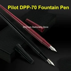 Pilot Desk Fountain Pen - DPP-70 - Extra Fine Nib/Fine Nib/Medium Nib - Black Body/Red Body Writing Supplies Stationery Pens
