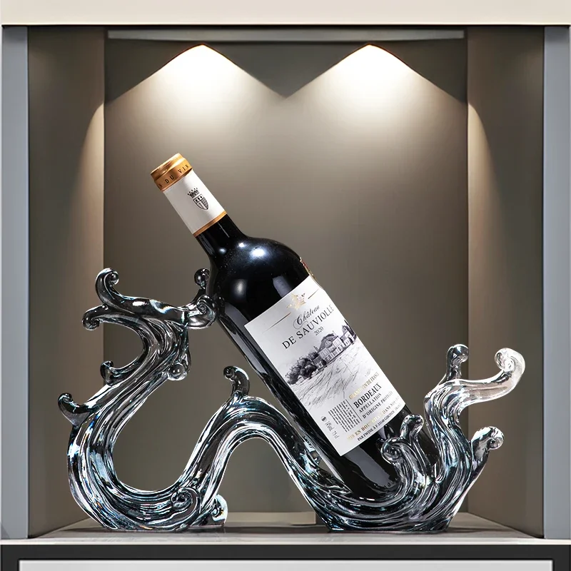 

Wine rack ornament Wine cabinet decoration Light luxury high-end high-end sense Living room Home accessories Dining side cabinet