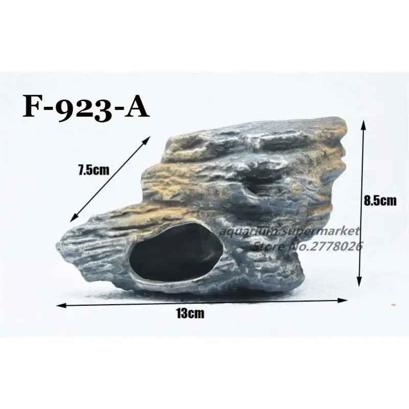 MF CICHLID STONE Ceramic Aquarium Rock Cave decor for Aquarium Fish Tank