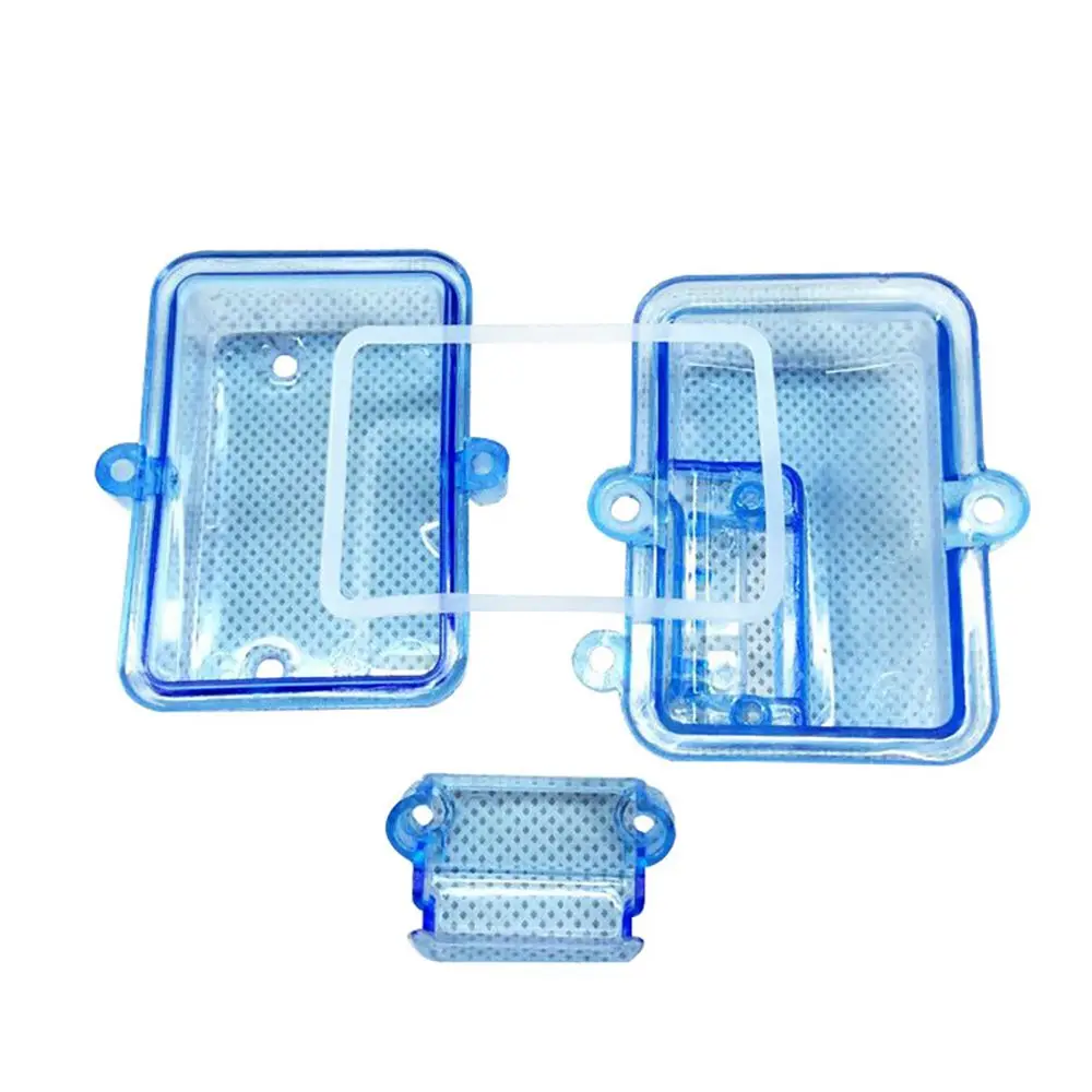 

Новые синие радиоуправляемые автомобильные аксессуары, защитная коробка для приемника, водонепроницаемая коробка для приемника, герметичные коробки, чехол для устройства