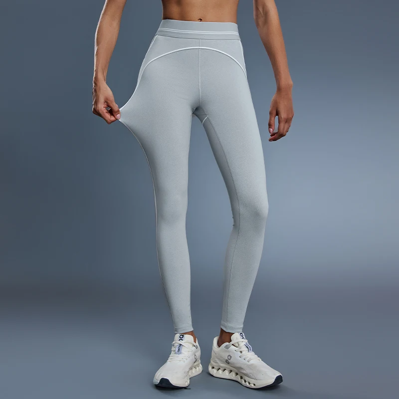 

Women's Color-Block Yoga Pants Fashion Stretch Tight Fitness Running Pants with Belly Tightening And Butt Lifting Features