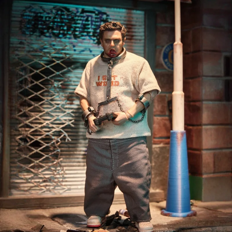 Jouets artisanaux de jeu de 6 pouces, Shaun Of The Dead Zombie, Version mince et grasse, figurine d'action, jouet articulé mobile, ornement de bureau, en Stock