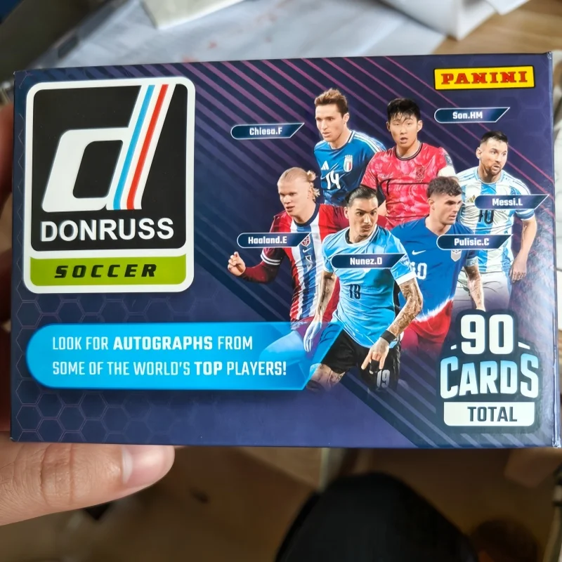 

Panini Football Star Cards Donruss Fifa Soccer Trading Cards Blaster Box 90cards Collectible For Soccer Fans Collectors