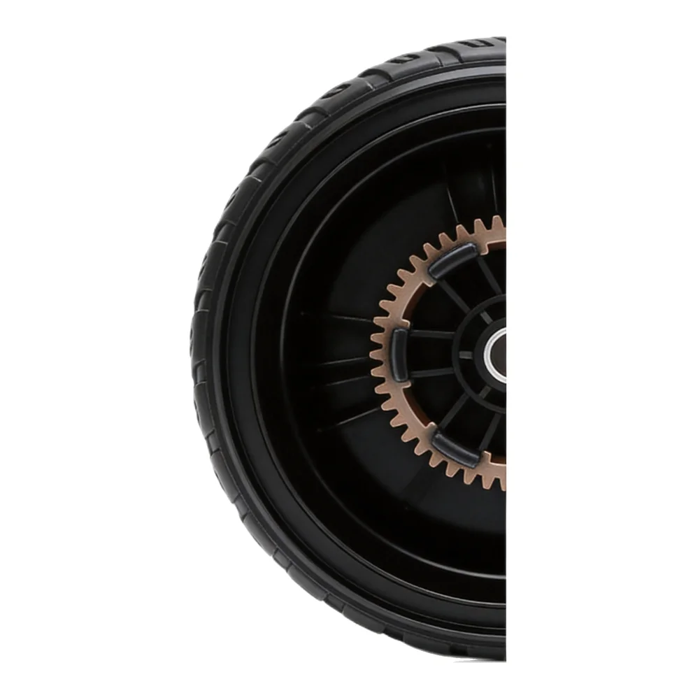 Easy Install Lawn Mower Wheels Tool Part Replacement Lawn Mower Wheels As Shown Lawn Mower Wheels Worn-Out Wheel Replacement