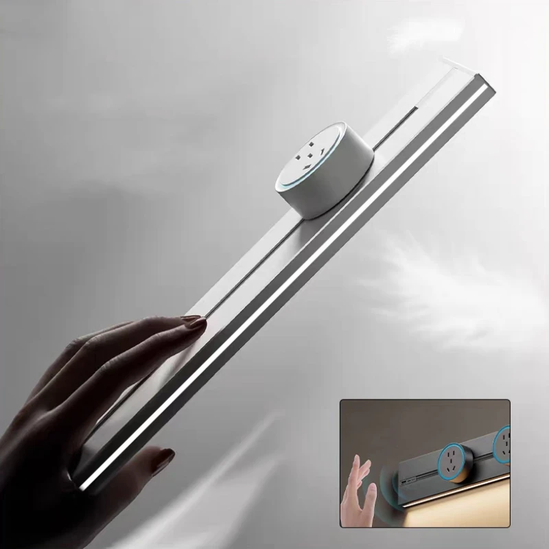 USB Track Sockets Wall Mounted Romovable Rail Power Outlet UK US EU FR RUS BR AU IT IL Standard Kitchen Electrical Plug Adapter