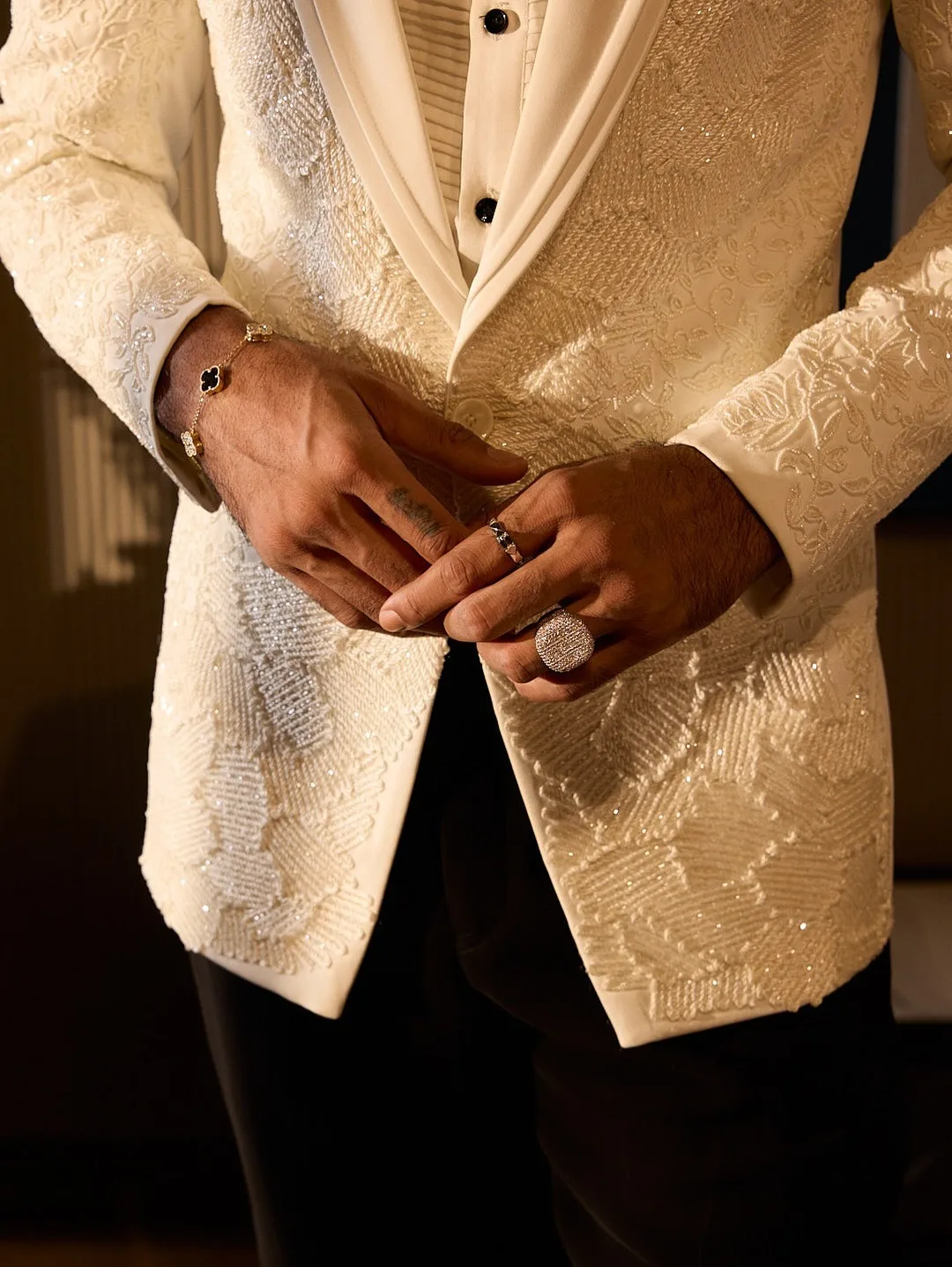 Fashion Custom Made Wedding Suits for Man 2 Pieces Blazer Pants Notched One Button Business Office Wear Customized