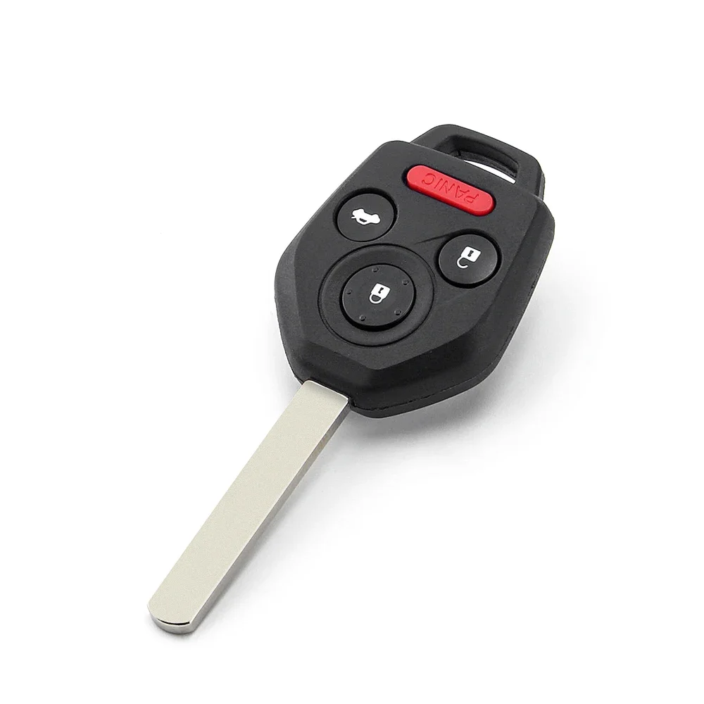 Remote Key Fob For Subaru Outback Legacy 2010 2011 2012 2013 2014 Chip 4D60 FCCID CWTWBU766 3+1 Buttons 433Mhz