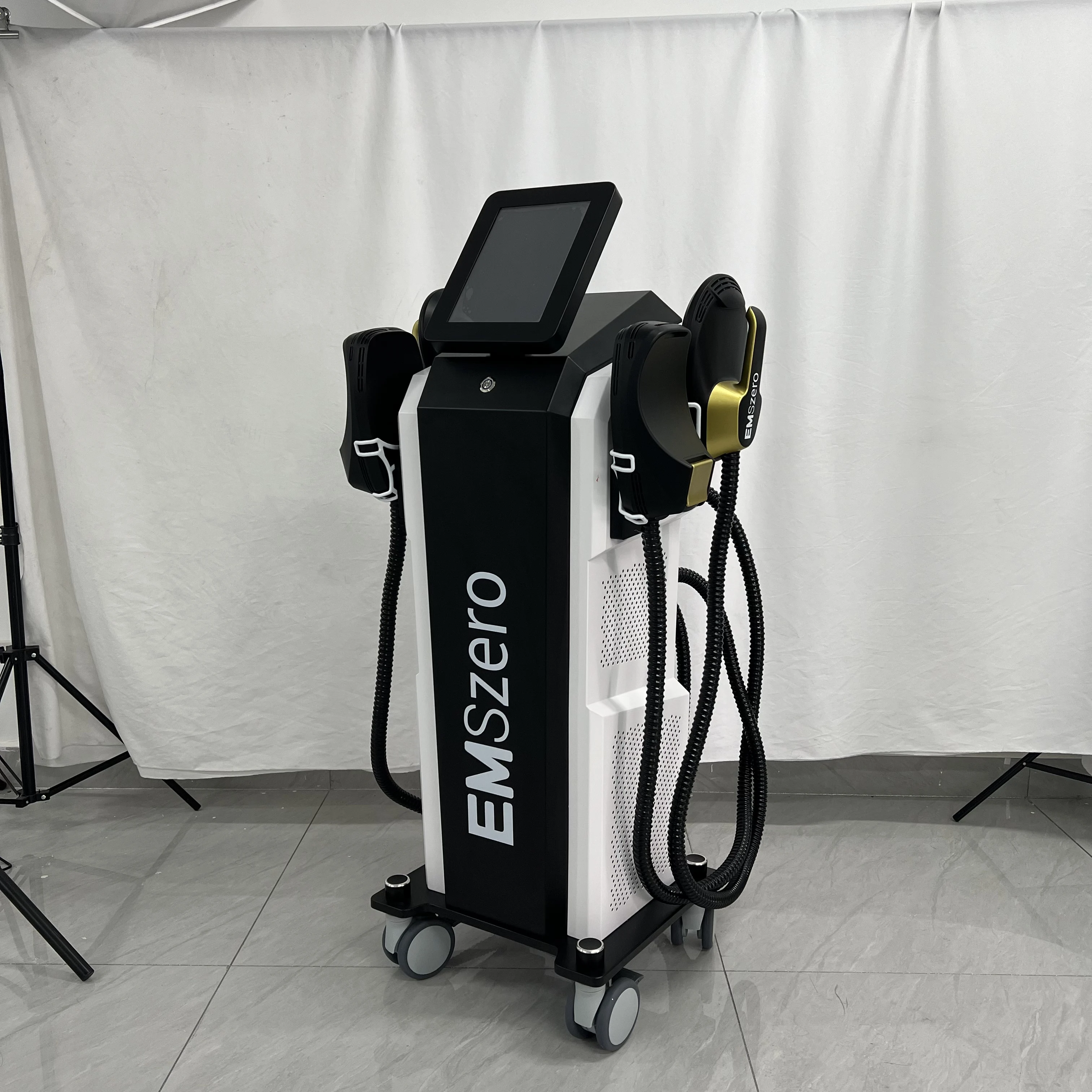 15Tesla 6500w EMSzero Sculpt Machine 200HZ EMS RF Fat Slimming Burning Muscle Stimulation Body Sculpting Electromagnetic Therapy