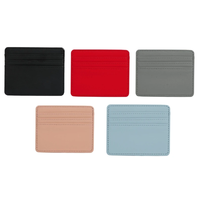 

Credit Card Holder Wallet for Men RFID Blocking Protected PU Leather Money Wallets Coin for Case