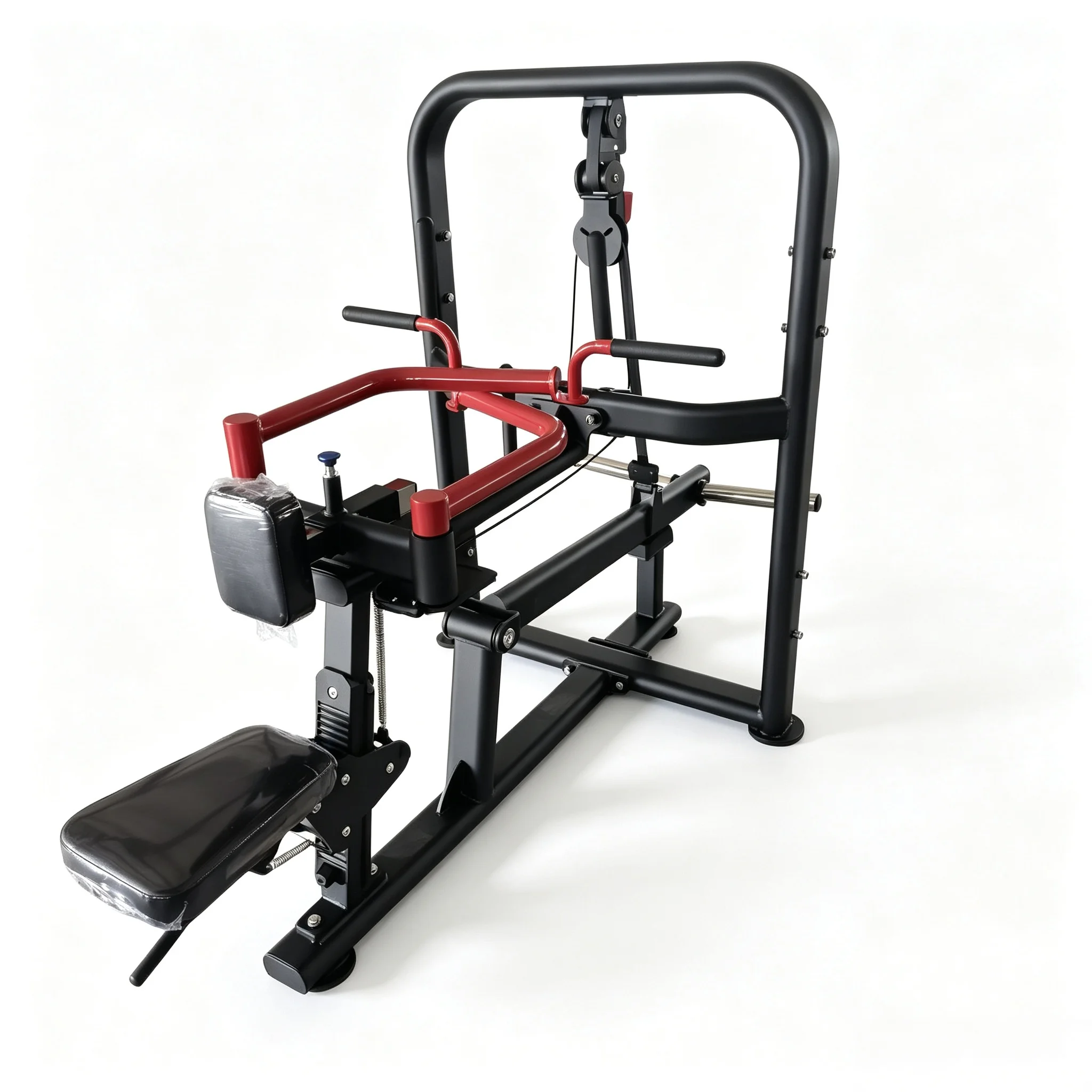 Chinese Commercial Fitness Equipment Manufacturers Strength Training Machines Plate-Loaded Seated Rear Deltoid Trainer Steel