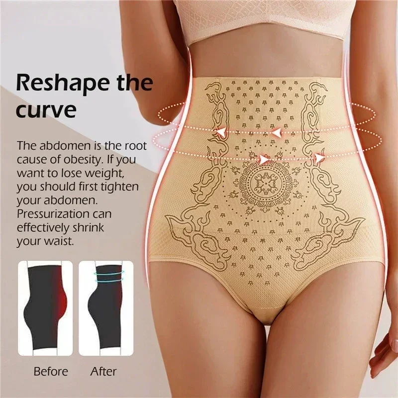 New Women High Waist Body Shaper Panties Control Body Slimming Shapewear Girdle Underwear Waist Trainer Yoga Gym Sports Panties