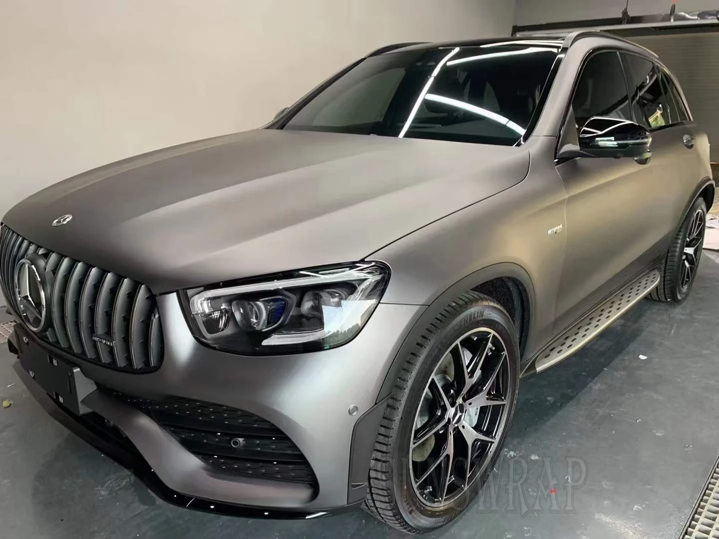 

HD-Satin Matte Choracal Gray Vinyl Matt Adhesive Vinyl Sheet Vehicle Decoration 5x59ft/roll