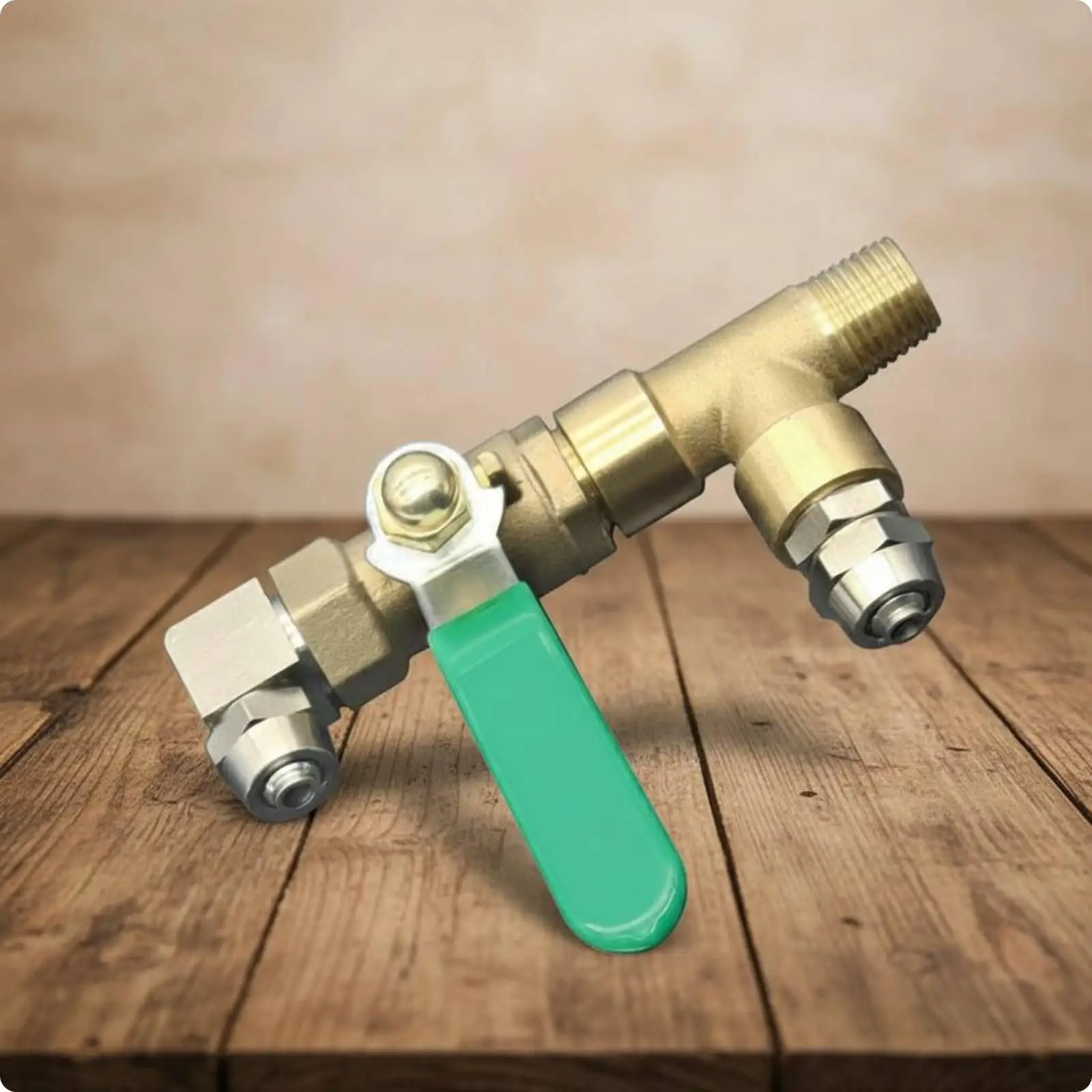 Three Way Spray Fitting Easy to Install Pressure Washer Kit Sealed Tight